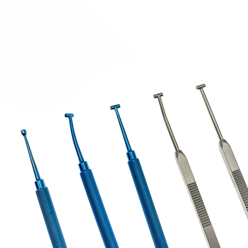 

Ophthalmic Double ended Titanium Scleral Depressor stainless steel eye surgical instrument Veterinary surgical instruments