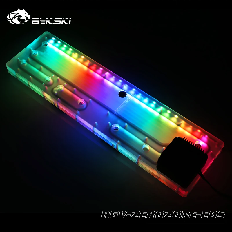 BYKSKI акриловая водная доска для RGB/A-RGB освещение для бесшумной основной шасси RGV-ZEROZONE-EOS компьютерный корпус охлаждающий охладитель
