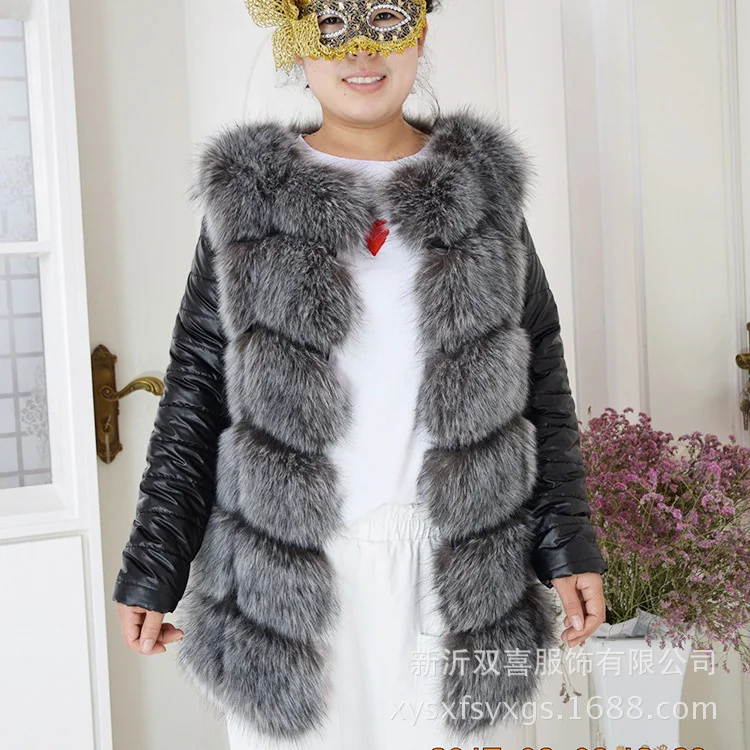 

Imitation fox hair 2021 new fashion fur vest for women