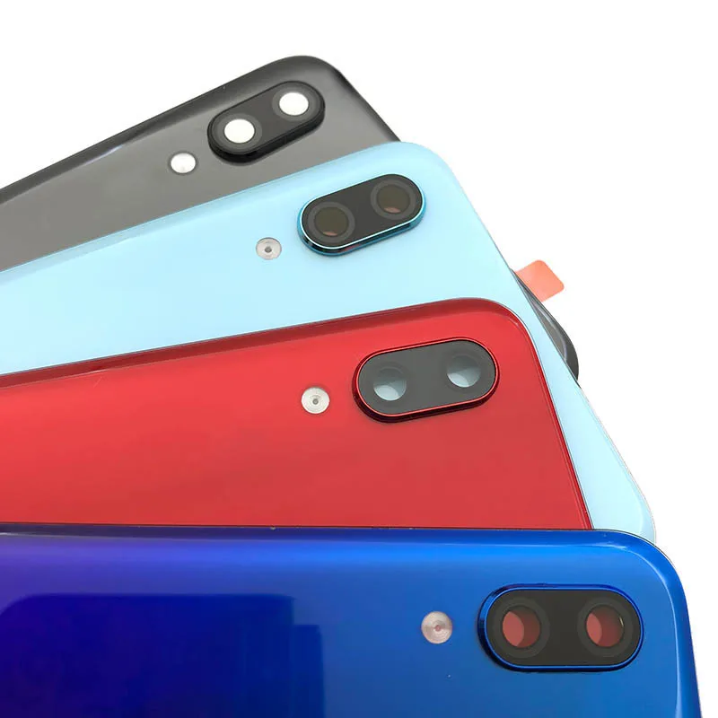 Задняя стеклянная крышка без логотипа для Huawei Nova 3 задняя батарейного отсека NOVA3