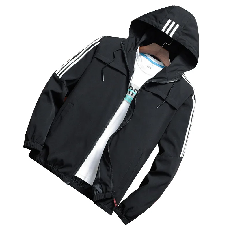 

Fashion all-match jacket 2021 spring and autumn casual sportswear track suit classic jacket version outdoor sportswear