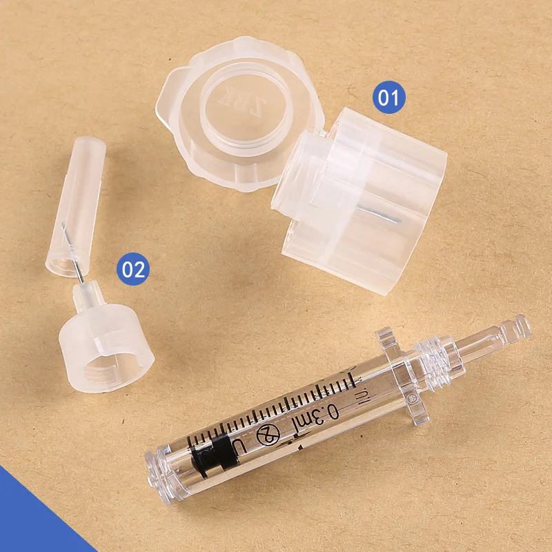 0 3 мл Стерильная ампульная головка одноразовый шприц для гиалуроновой ручки