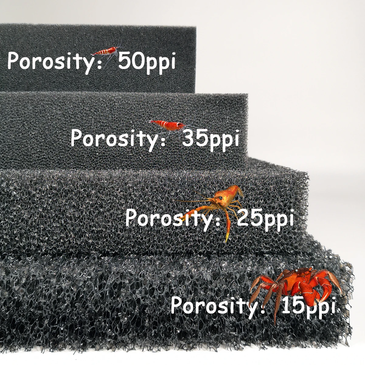 Haile Aquatic Bio Sponge фильтр Медиа-площадка пригонка пена для аквариума аквариум Пруд Koi водная пористость 15 25 35 50 ppi