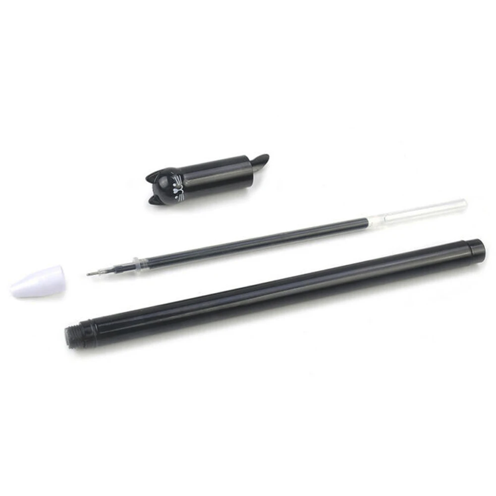 

6Pcs/Set 0.5mm Cute Kitten Gel Ink Pen School Office Students Stationery Supply