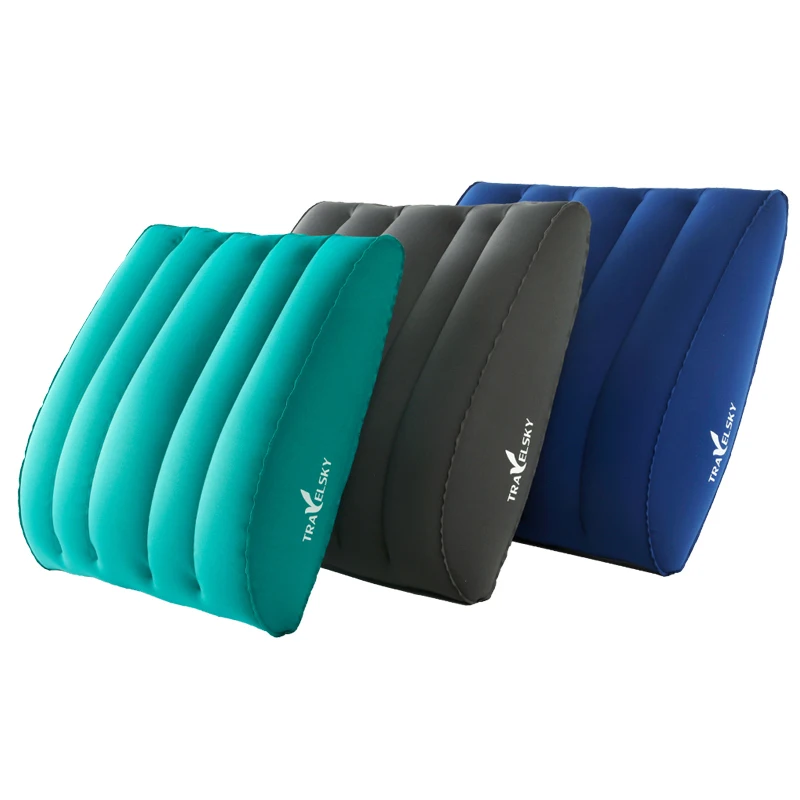 Новые Travelsky экологичный tpu легкий u-shape форме, благодаря чему создается ощущение невесомости с Подушка/ч-shanpe Подушка/ТПУ для ног/надувная подушка для путешествий