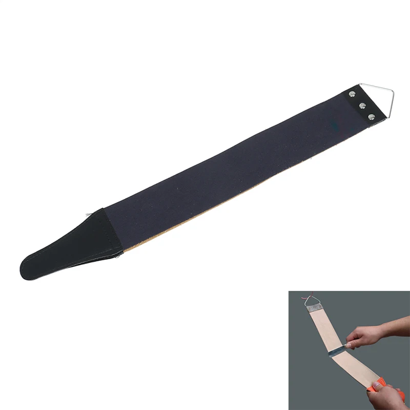 

1pc Razor Sharpener Strap Canvas Leather Shaving Strop Straight Belt Shaving Strap Tool Hot Sale