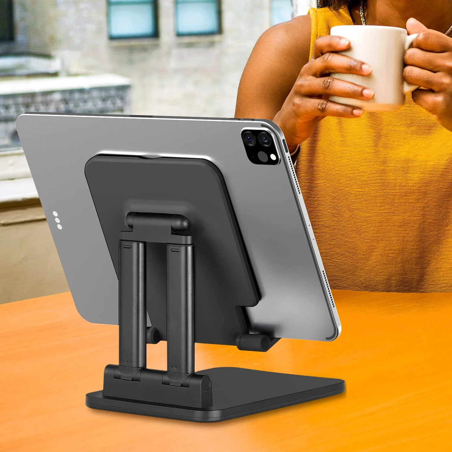 licheers desktop mobile phone holder stand for iphone ipad adjustable phone tablert stand holder support xiaomi huawei samsung free global shipping