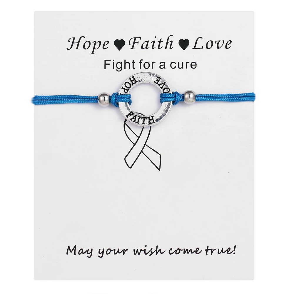 Модные Серебряные Подвески Вера Надежда подвеска Борьба за лечение ювелирные