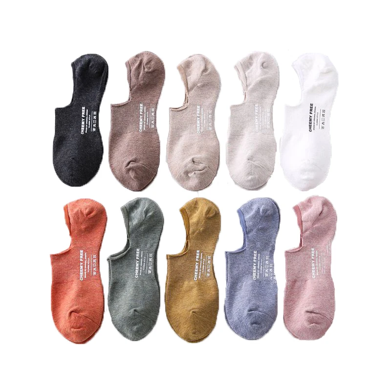 Носки женские хлопковые ярких цветов модные Мультяшные короткие до щиколотки