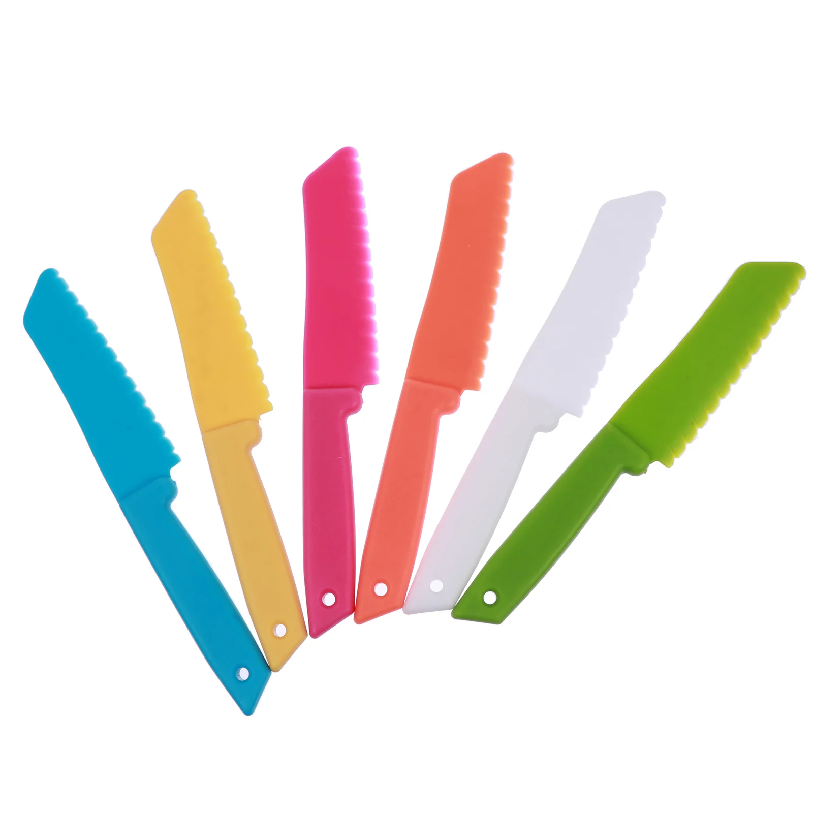 

6 Pcs Children Fruit Cutters Safe Kids Cake Cutters Kids Bread Cutters