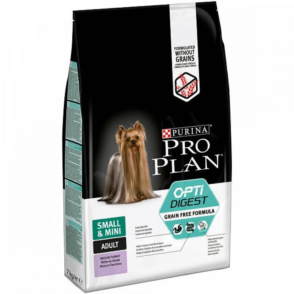 Сухой корм ProPlan Optidigest Grain Free Formula для вз.собак мелких и карликовых пород с чувст