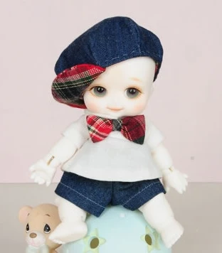 Полный набор высшего качества 1/12 bjd Детская кукла подгузник choo кукла милый младенец лучший подарок манекен детская игрушка