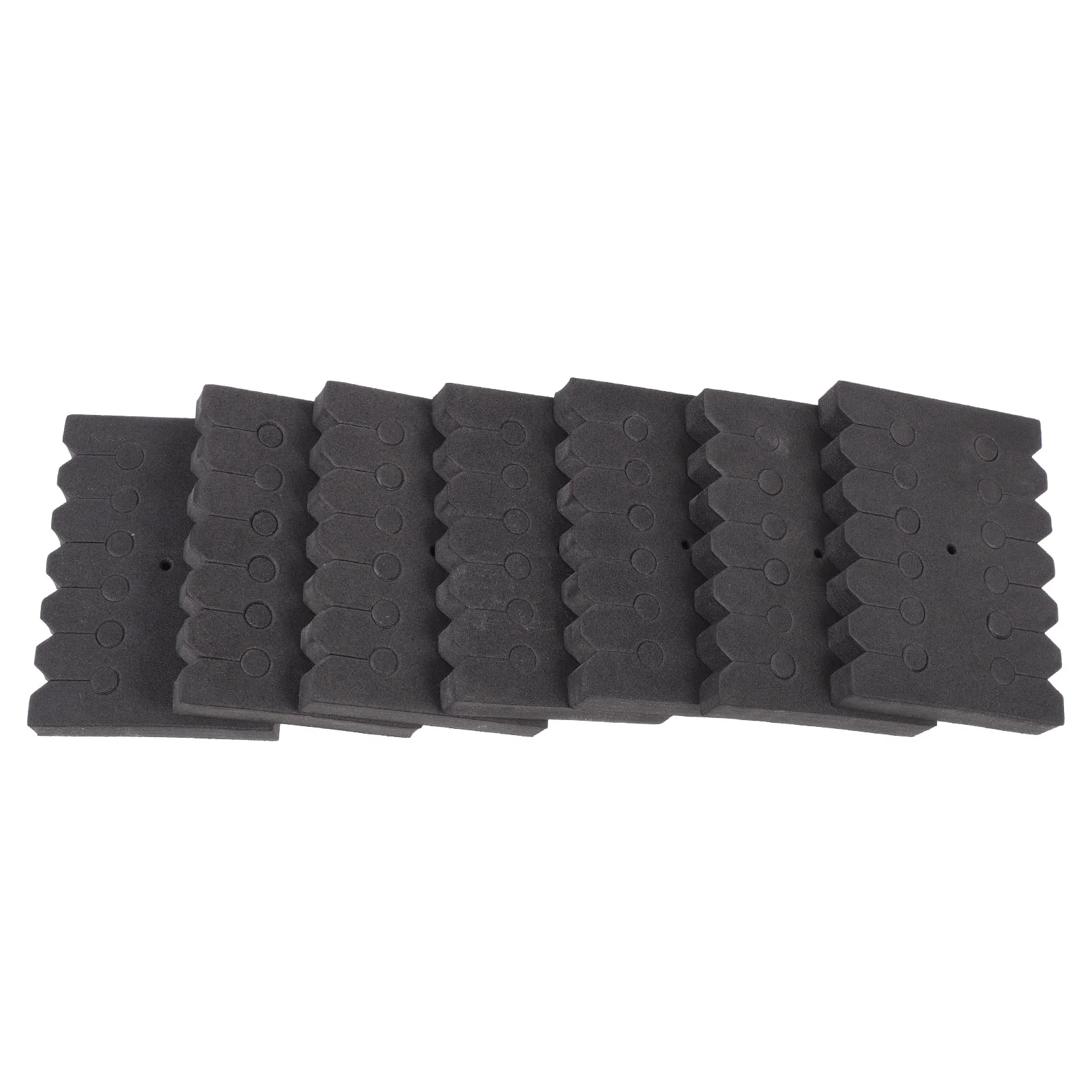 

7Pcs Lightweight Arrow Rack Portable Arrow Separator Square Shape Arrow Holder