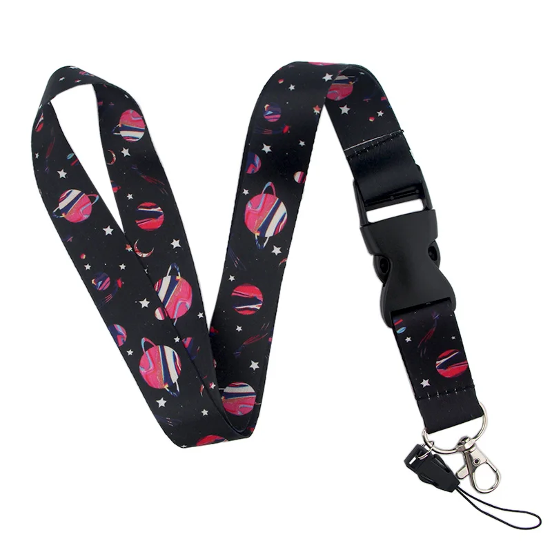 CA87 Звездная планета шейный ремешок для ключей ID карты телефон ремни USB бейдж