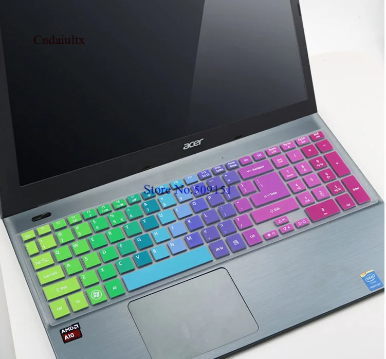 15 6 дюймовый защитный чехол для клавиатуры Acer Aspire защитная пленка с рисунком E5 571G