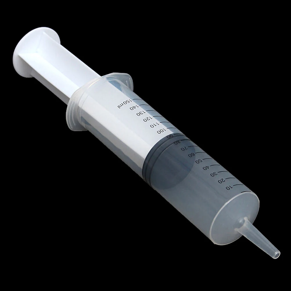 50ml Reusable Big Large Hydroponics Plastic Nutrient  Health Measuring Syringe Tools