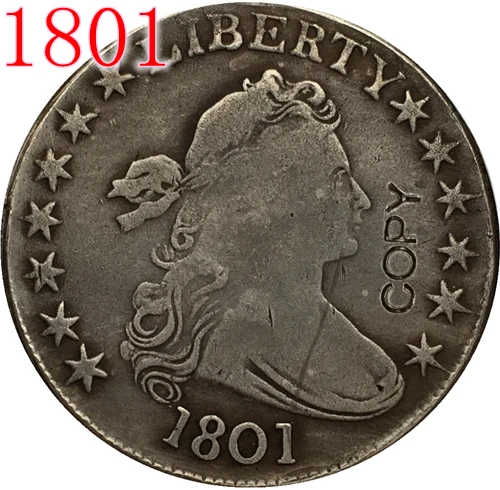 

USA 1801-1807 Draped Bust Half Dollar COPY COINS
