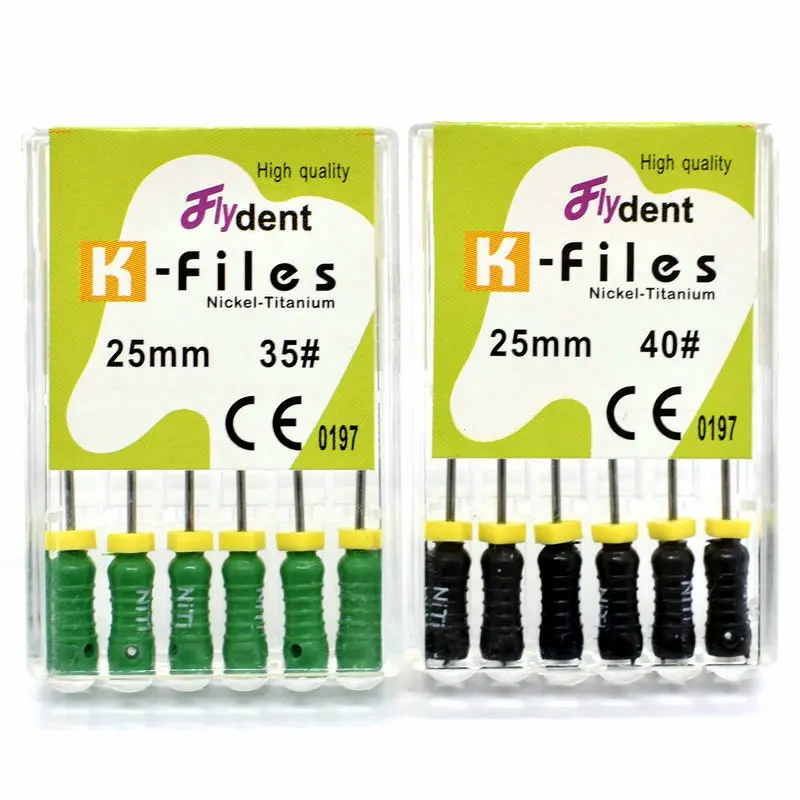 10 упаковок NITI K файлы корневой канал endo nitiflex Dental handuse никель titainium H R | Красота и