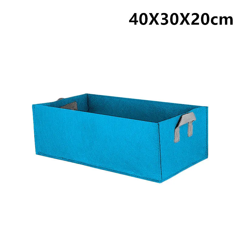 40x30x20cm Экологический растительный мешок плантатор для выращивания картофеля «сделай сам» нетканый материал томатный мешок-контейнер для посадки растений садовый цветочный горшок - Цвет: 40x30x20cm