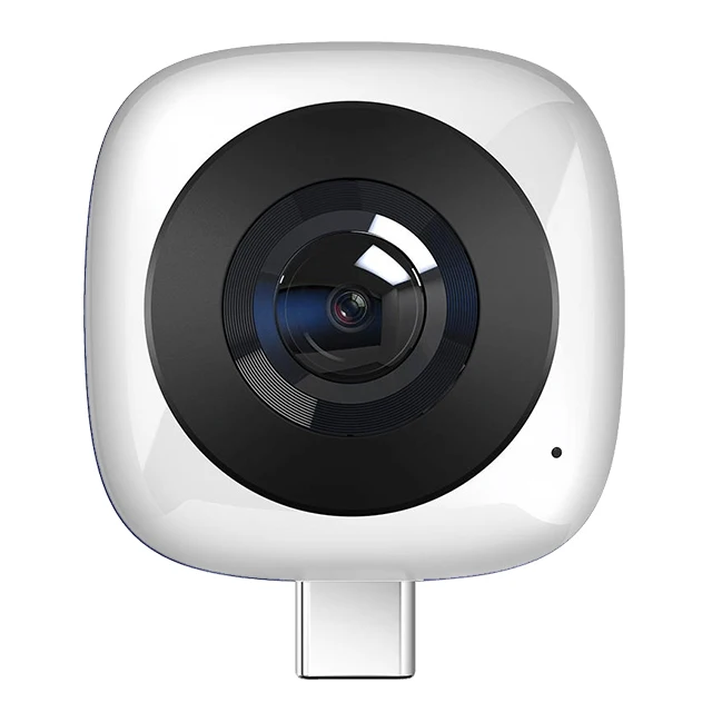 White Оригинальная камера huawei envision 360 HD 3D камера с широким углом обзора CV60 объектив внешняя панорамная Спортивная камера для телефона s - Цветной: White