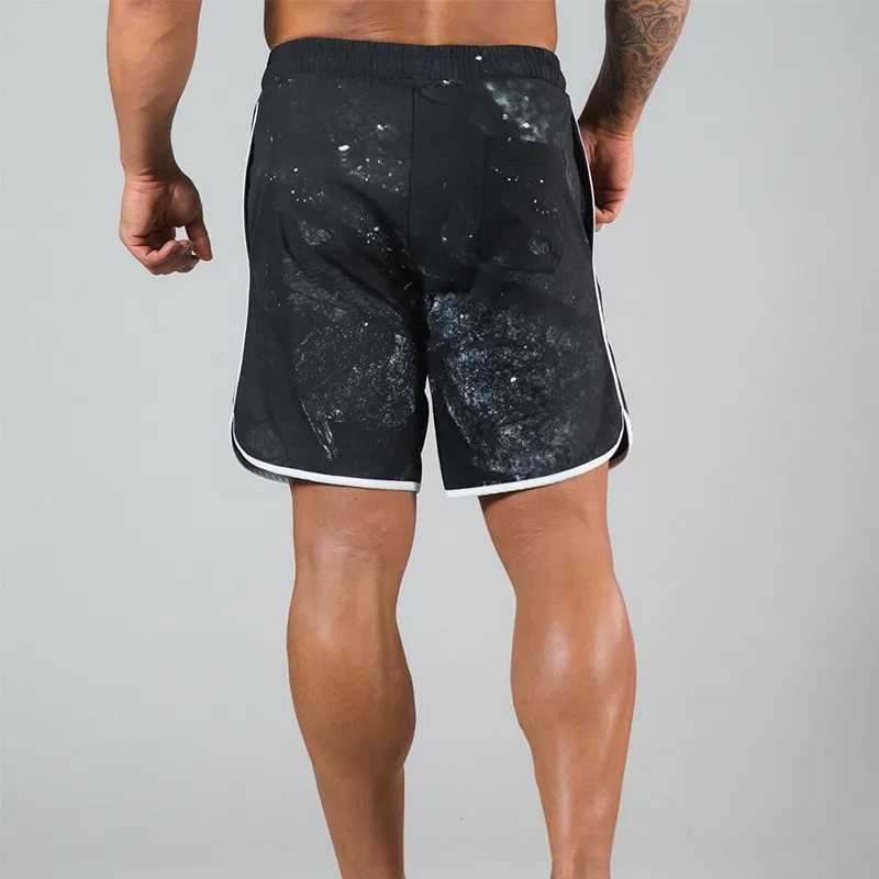 Новинка 2020 шорты для бега в тренажерном зале мужские летние фитнеса тренажерного