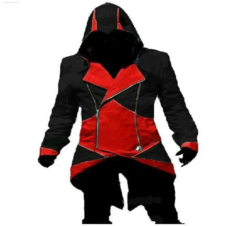 2009 модная куртка с героями мультфильмов на Хеллоуин Assassin Creed Connor игровой костюм