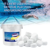 300pcsbarrel cleaning tablet multi functional efficient abs quick dissolving multi use swimming pool tablet for daily use clean