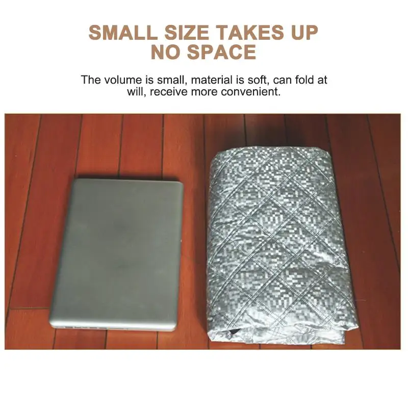 Портативный отражающий чехол на лобовое стекло автомобиля алюминиевая пленка