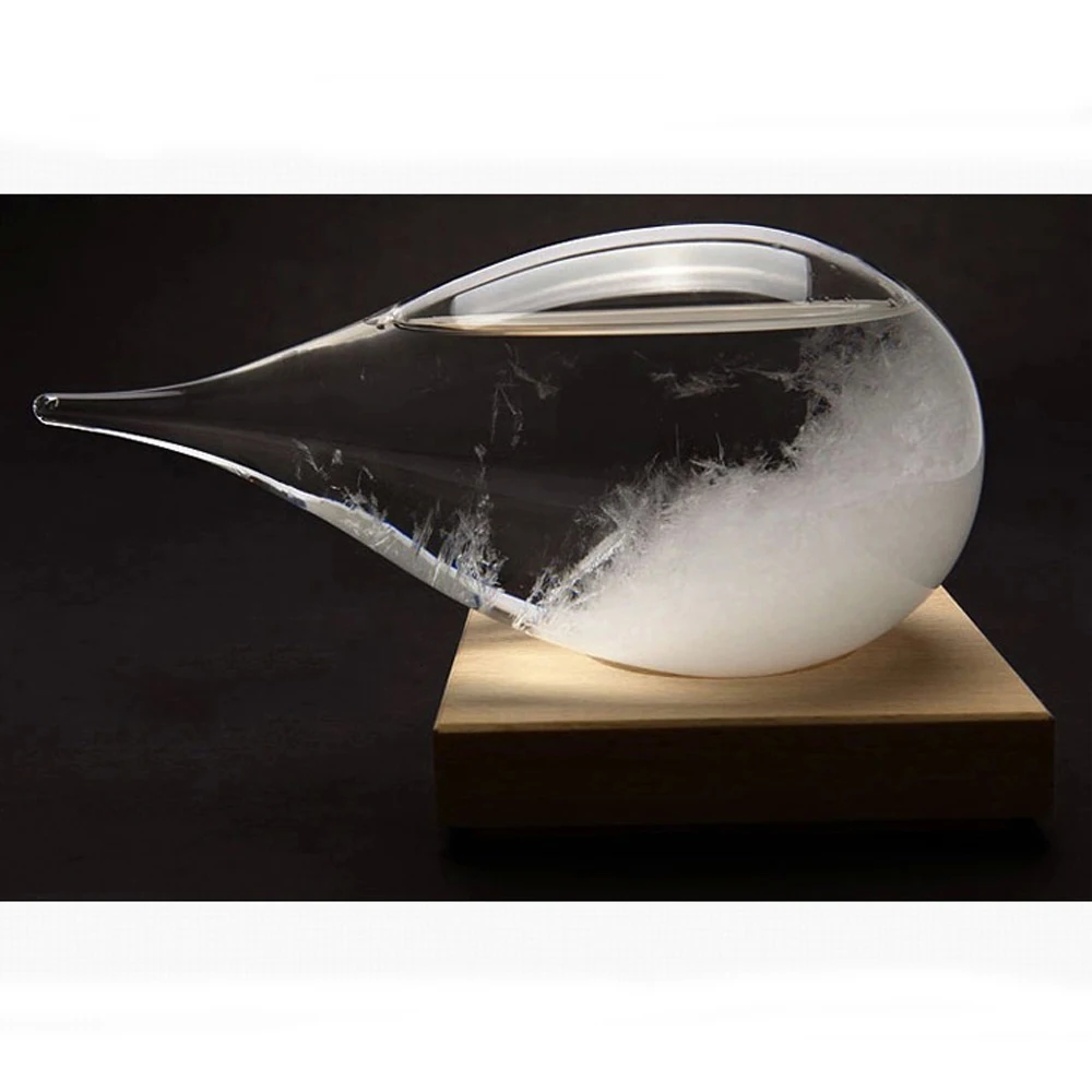 Настольный барометр со стеклянной бутылкой прогнозирующий прогноз погоды с