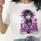 Женская футболка в стиле 90-х Ома кокичи, забавная женская футболка в стиле Харадзюку данганронпа, милая женская футболка в стиле аниме, женские топы
