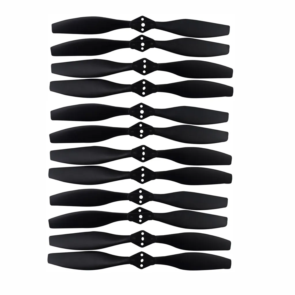 12 шт. Пропеллер для U38 U39 D68 бесщеточный двигатель складной Квадрокоптер rc воздушный Дрон CW CCW запасные части