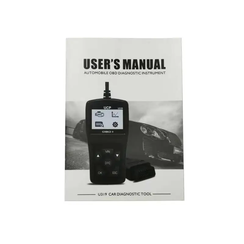 Считыватель кодов ошибок OBD2 OBDII считыватель двигателя автомобильный