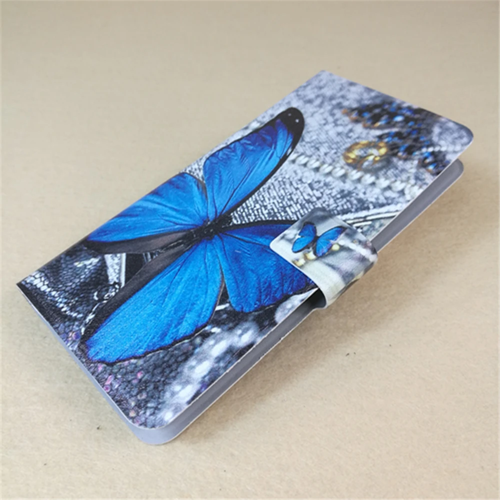 Ультратонкий винтажный Чехол-книжка с изображением бабочки и флага цветов для sony