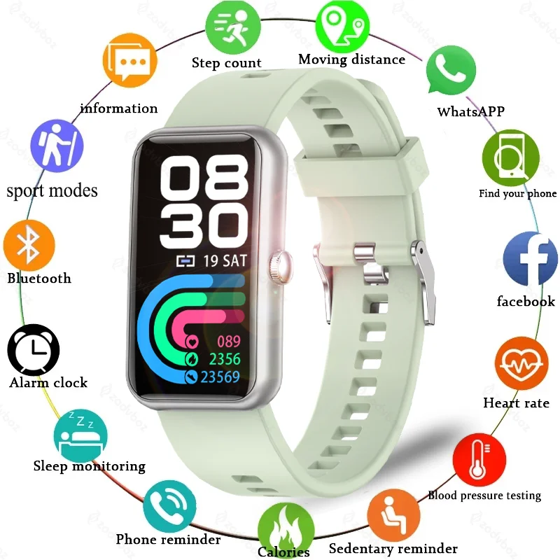 

2021 Band 6 Smart Watch Women Smart Bracelet Exercise Blood Pressure Heart Rate IP68 Waterproof Men Smartwatch For Android IOS