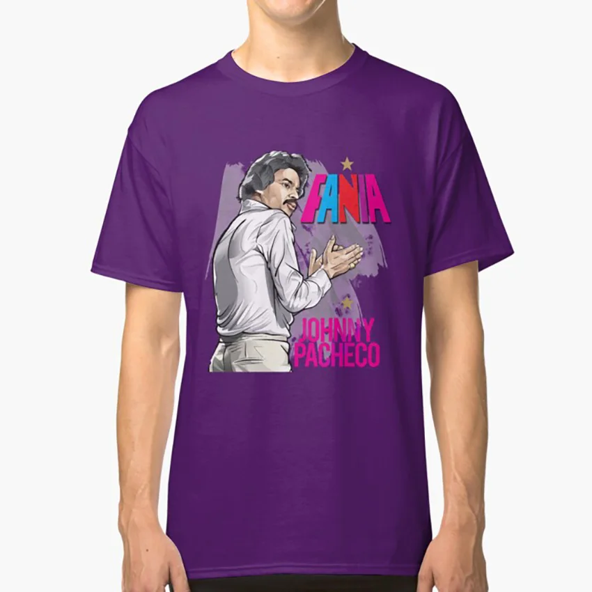 Jonny Pacheco Фания All Stars футболка Сальса кубинская пуерто риканская Селия Крус лавоэ