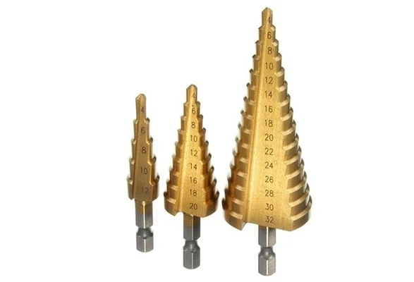 1 шт. сверло для развертывания с шестигранным хвостовиком лестничное прямым