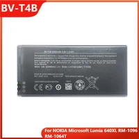 original bv t4b phone battery for nokia microsoft lumia 640xl rm 1096 rm 1064t bv t4b replacement rechargable batteries 3000mah