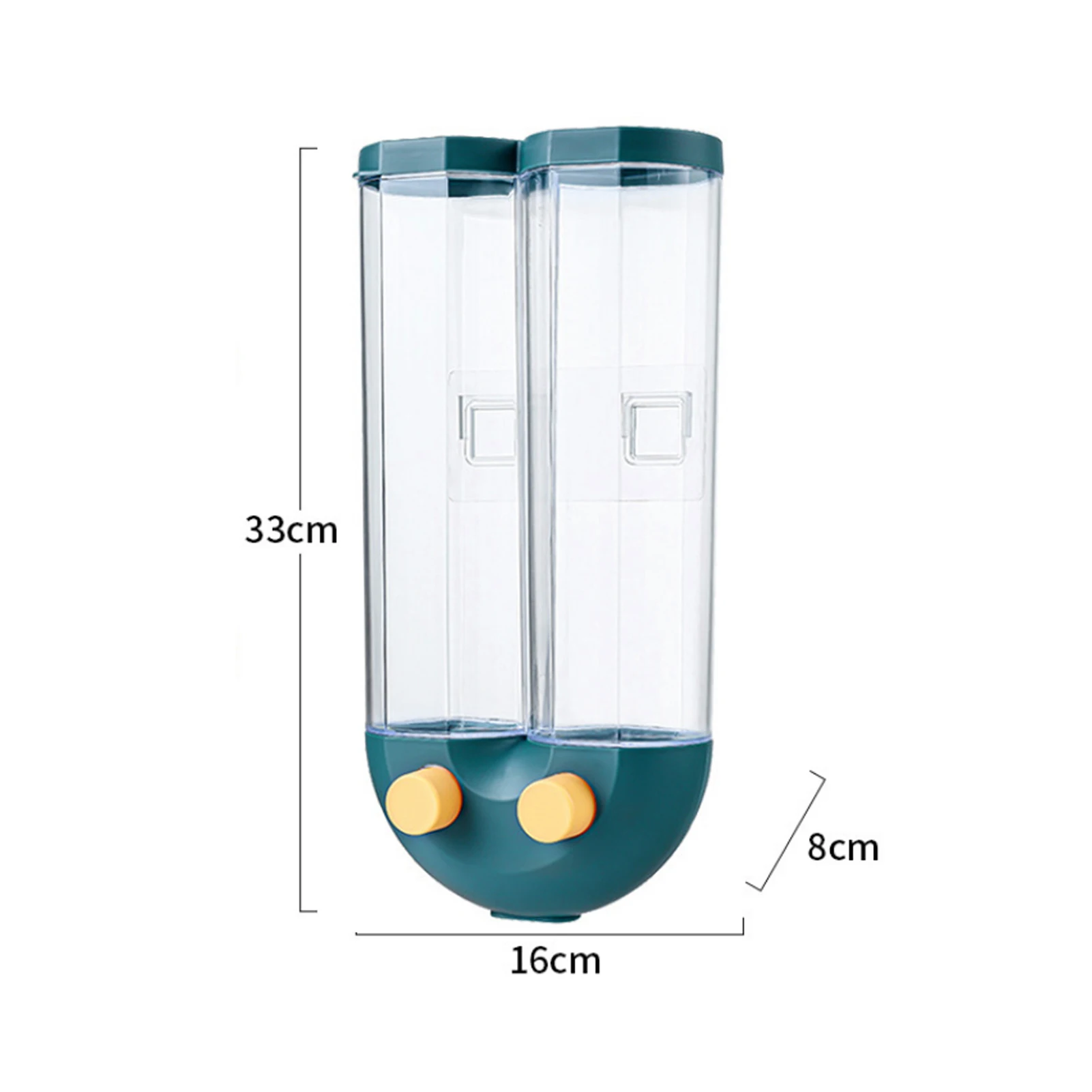 Настенный дозатор для еды бытовая банка хранения чая с хорошей герметичностью и