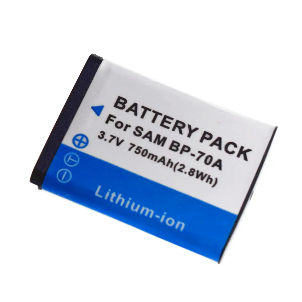 BP-70A Battery + Charger for Samsung SL50 SL600 SL605 SL630 TL105 TL110 TL205 WB30F WB31F WB32F WB35F WB50F WB51F WB52F WP10 | Электроника