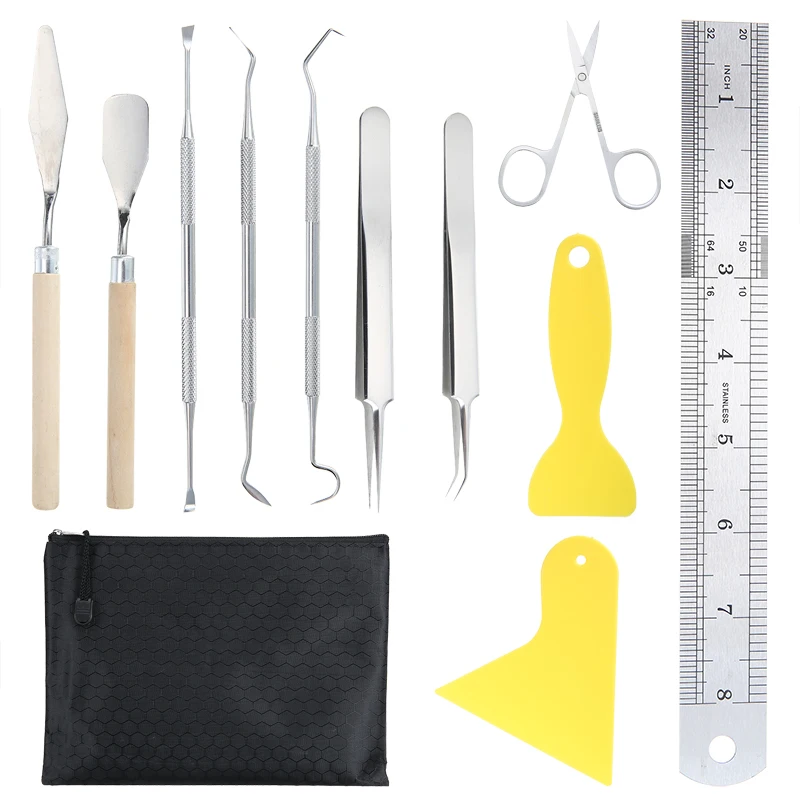 12 шт. виниловый Свадебный инструмент для рукоделия базовый набор прополки силуэт