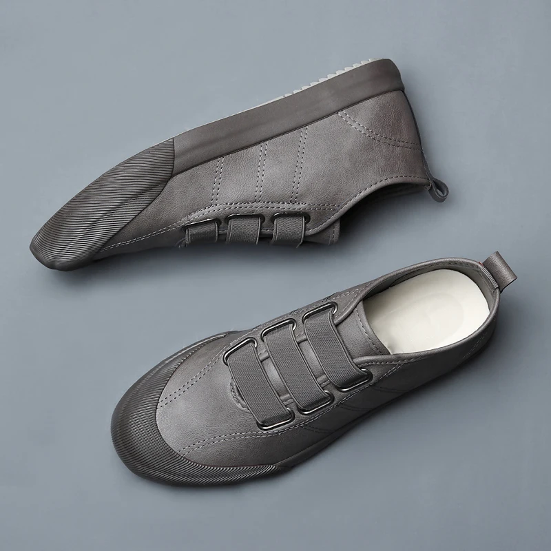 Туфли Monstceler мужские из ПУ кожи брендовые Повседневные Дышащие лоферы без