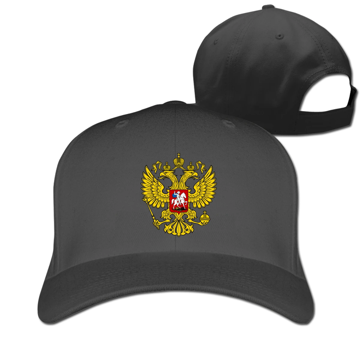 

Russia Coat Of Arms man woman Fashionable breathable Trucker Hat