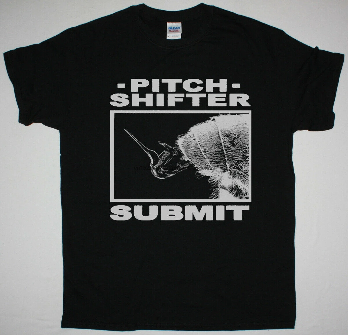 Черная футболка PITCHSHIFTER отправка промышленного металла GODFLESH STABBING WESTWARD - купить по