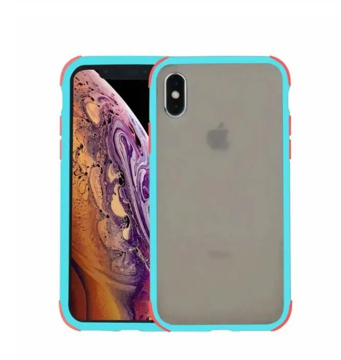 2 в 1 силиконовый чехол для телефона для iphone 11 11pro max 7 7plus 6 6s plus XS MAX XR X Capa простой чехол для iphone 8 чехол - Цвет: GINGER