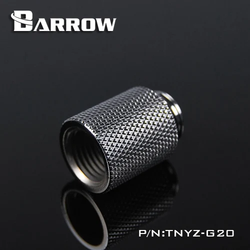 

Barrow TNYZ-G20, 20mm Male To Female Extender Fittings, G1 / 4 Male To Female Water Cooling Fittings one connect
