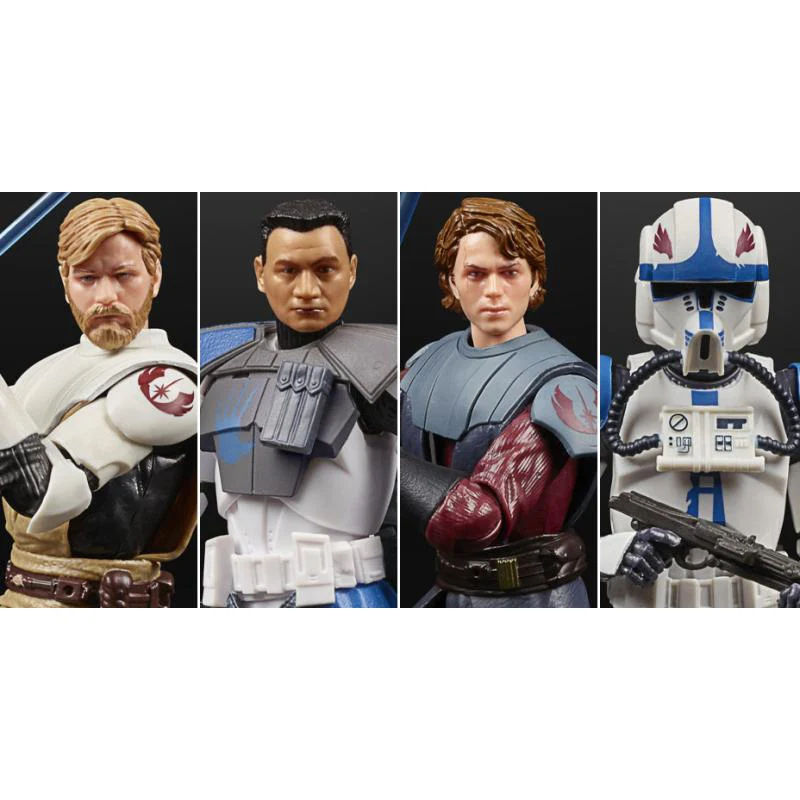 

Фигурки героев аниме Hasbro, оригинальные экшн-фигурки Звездных войн, Анакин, Скайуокер, Оби-Ван, эхо, игрушки для детей