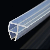 5m 6 12mm silicone rubber window sealing frameless glass door weatherstrip for bathroom screen balcony seal hardware accessories