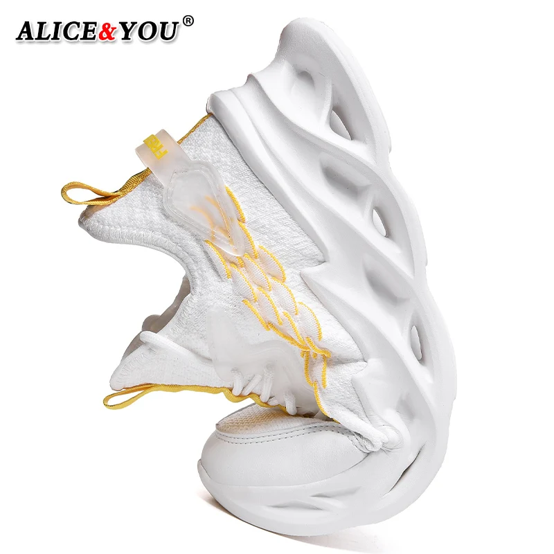 

Running Shoes Men Sneakers Blade Series Shock Absorption Cushion Breathable Lightweight Outdoor Cushioning Shoes