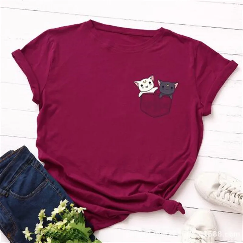 

Summer Fashion Women T shirt Cotton 4XL 5XL Plus Size Flowers Dragonfly Print Casual Short Sleeve Ladies Basic Tee Tops T-Shirts