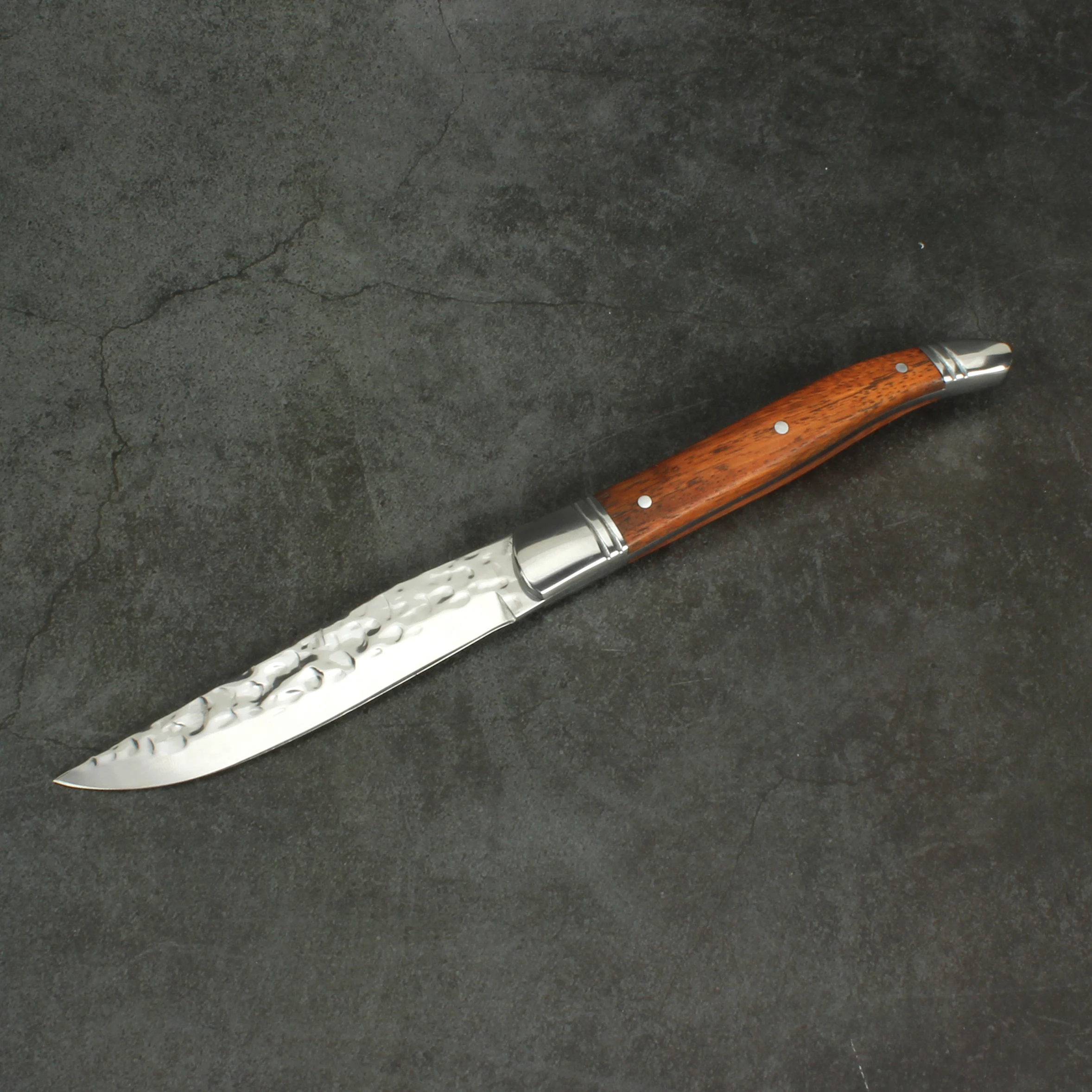 Набор ножей для стейка молоток из розового дерева | Дом и сад